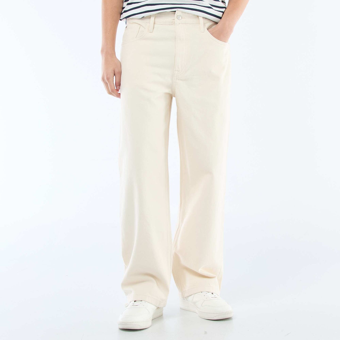 Jean baggy BEIGE