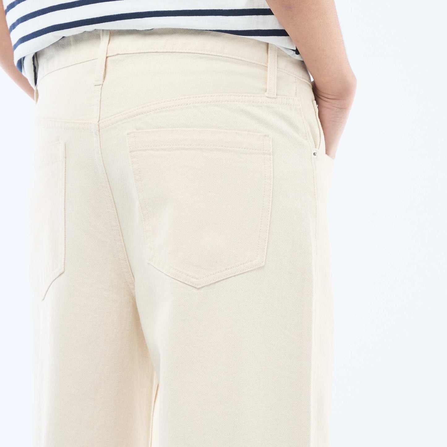 Jean baggy BEIGE