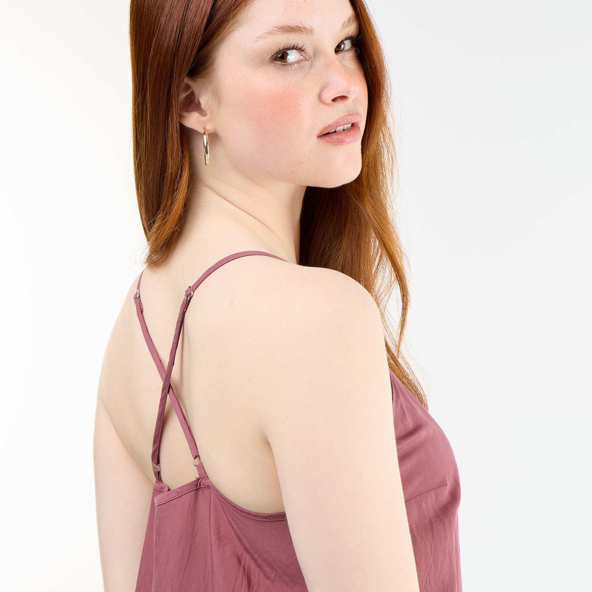 Robe longue fluide ROSE