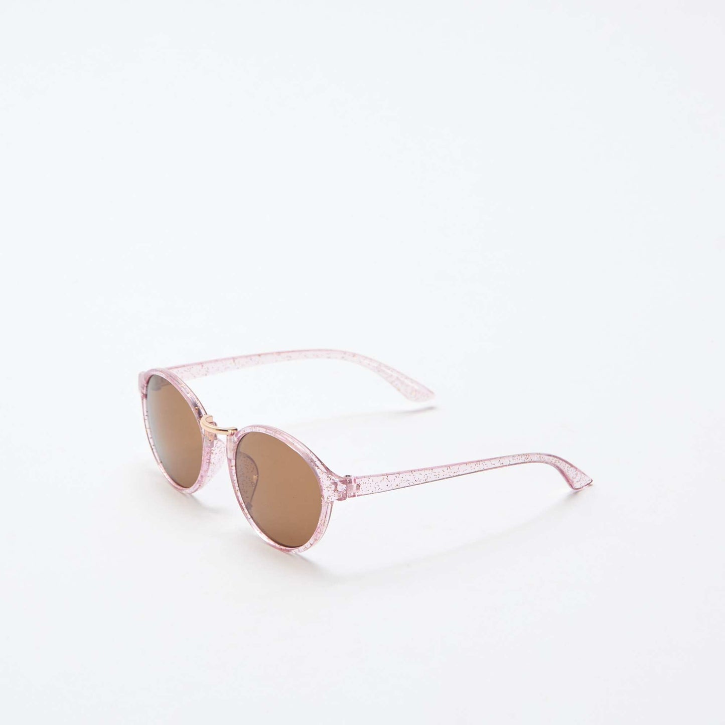 Paire de lunettes de soleil à paillettes VIOLET