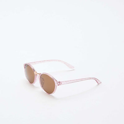 Paire de lunettes de soleil à paillettes VIOLET