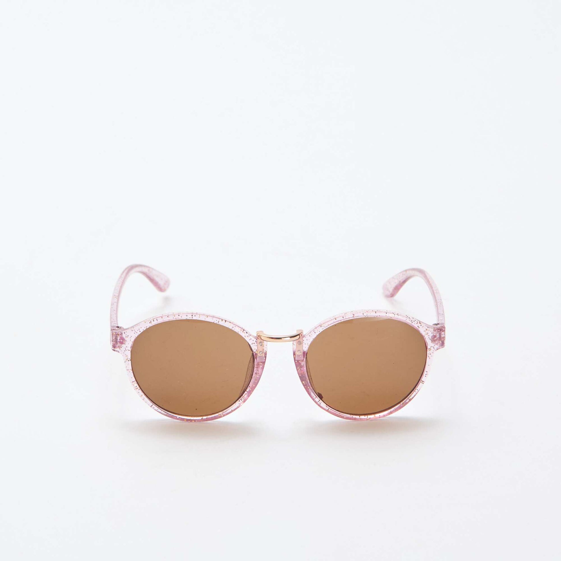 Paire de lunettes de soleil à paillettes VIOLET