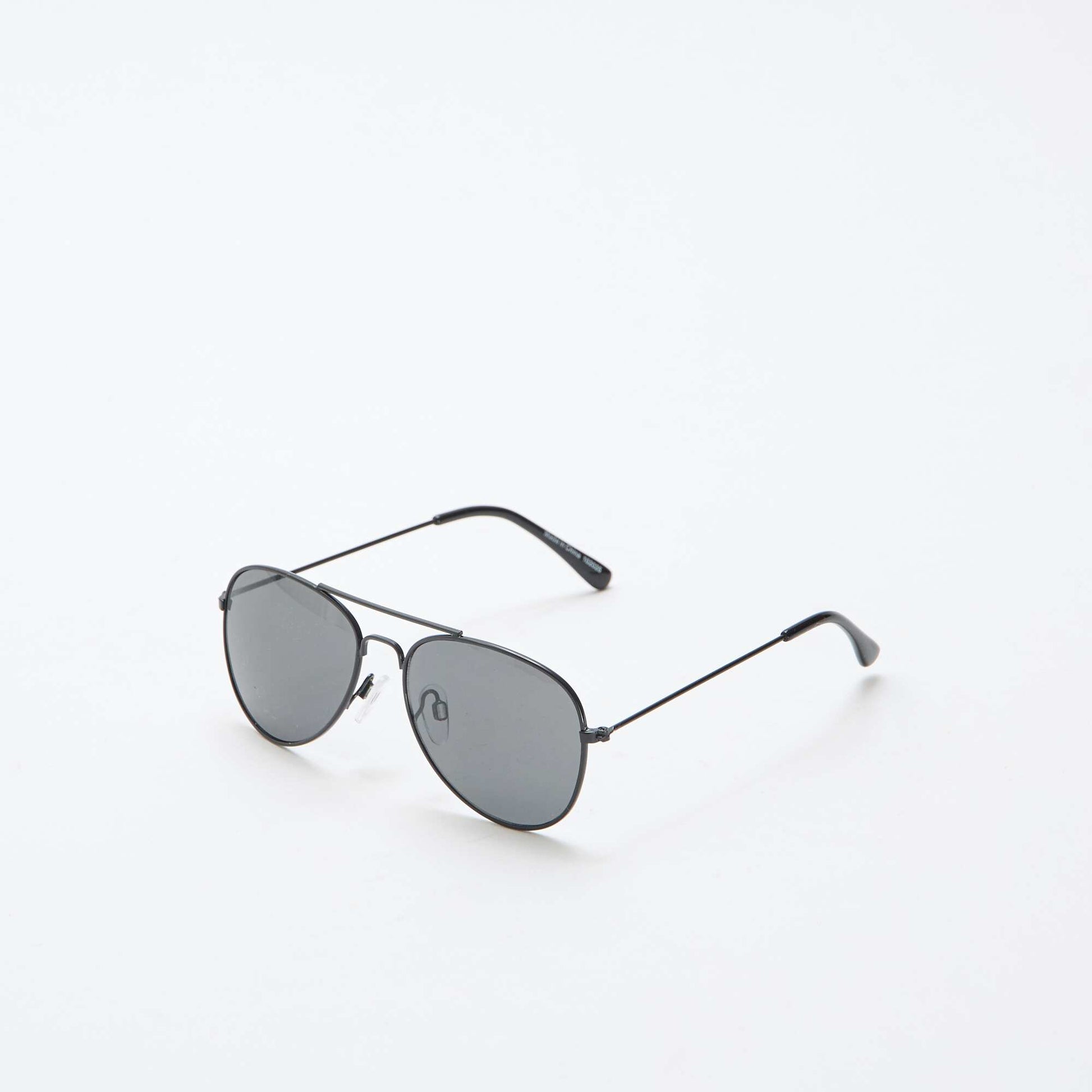 Paire de lunettes de soleil style aviateur NOIR