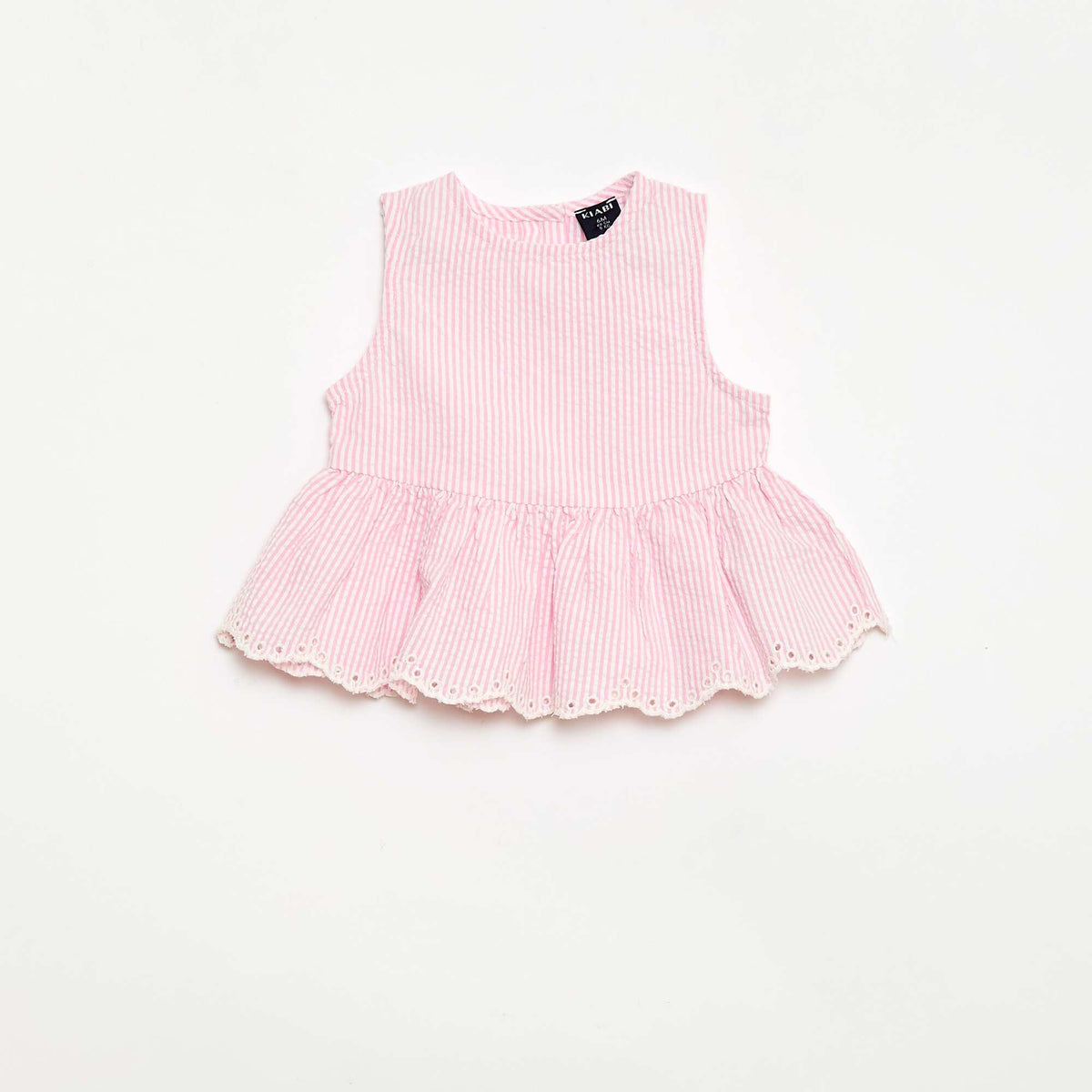 Ensemble blouse + pantalon Vichy -  2 pièces ROSE