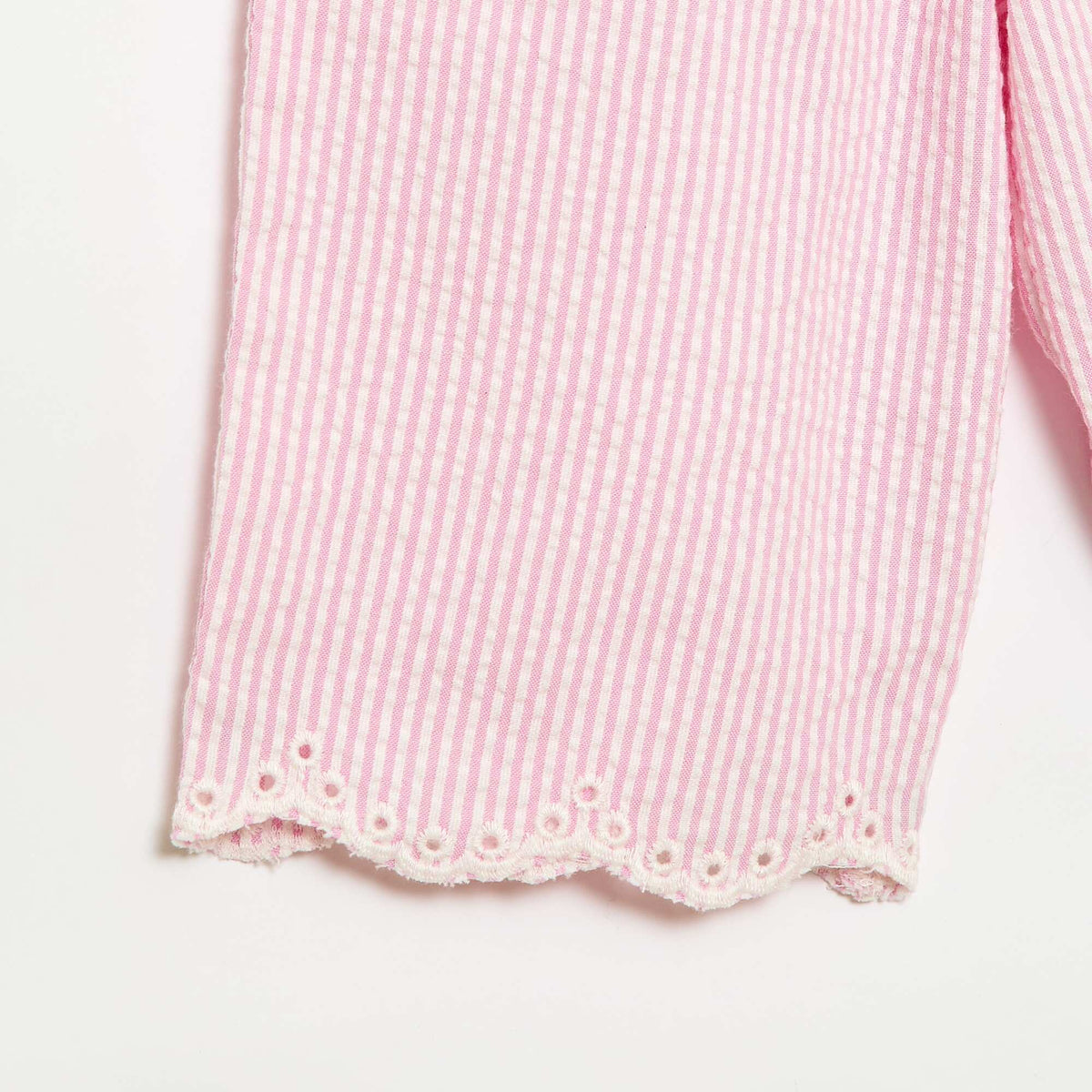 Ensemble blouse + pantalon Vichy -  2 pièces ROSE