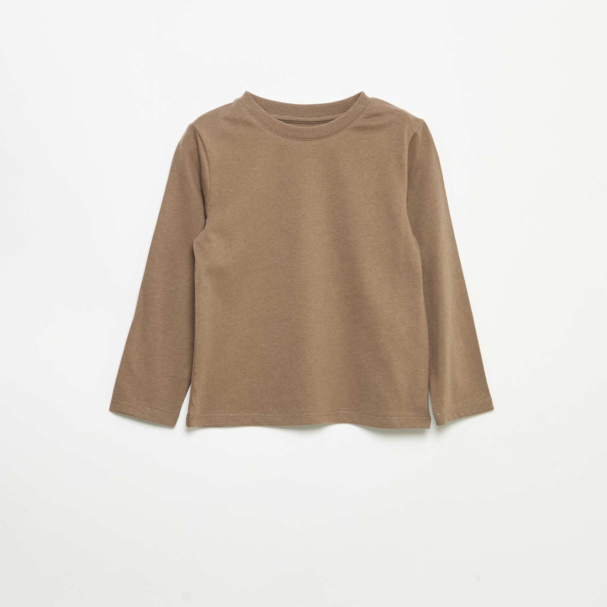 Lot de 3 tee-shirts à manches longues BEIGE