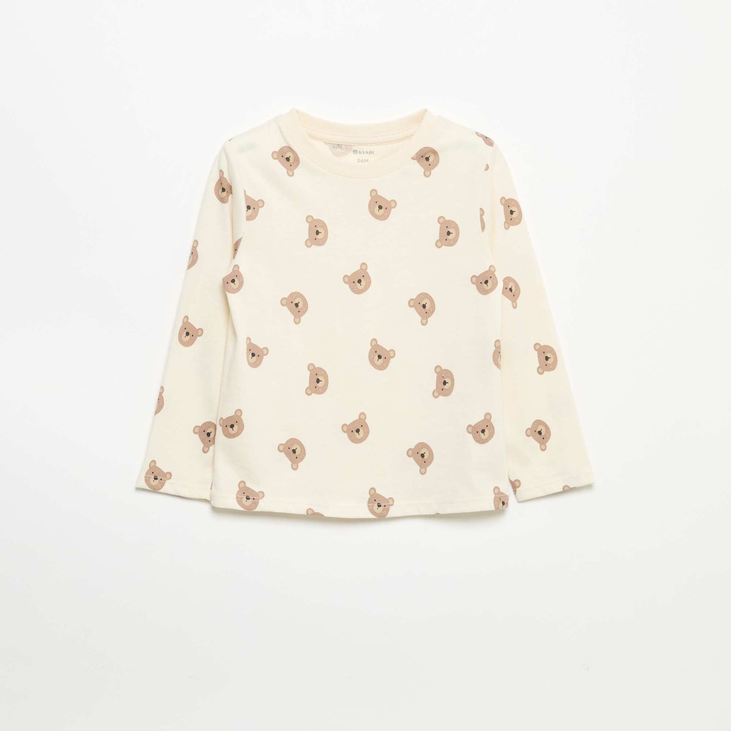 Lot de 3 tee-shirts à manches longues BEIGE