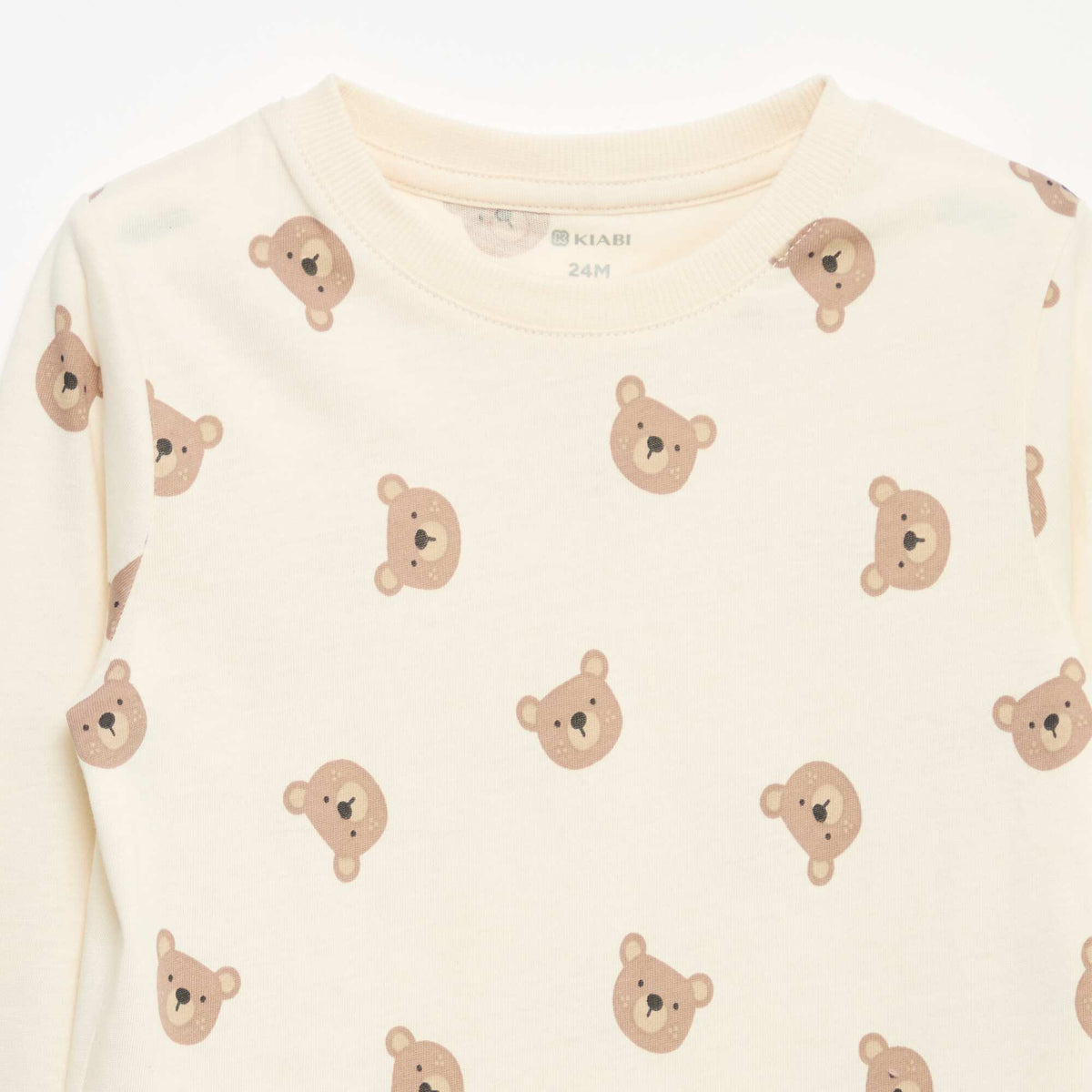 Lot de 3 tee-shirts à manches longues BEIGE
