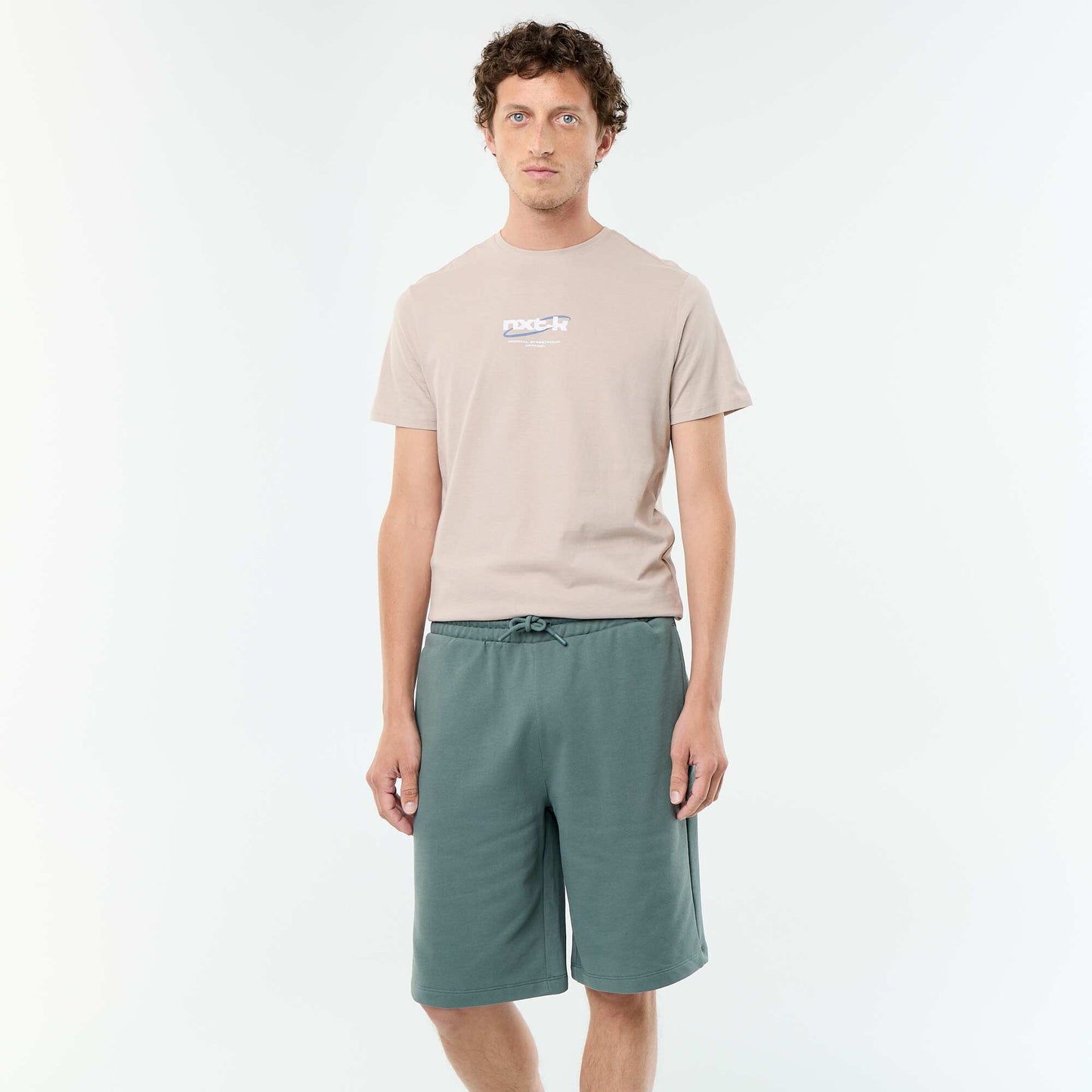 Bermuda en French Terry VERT