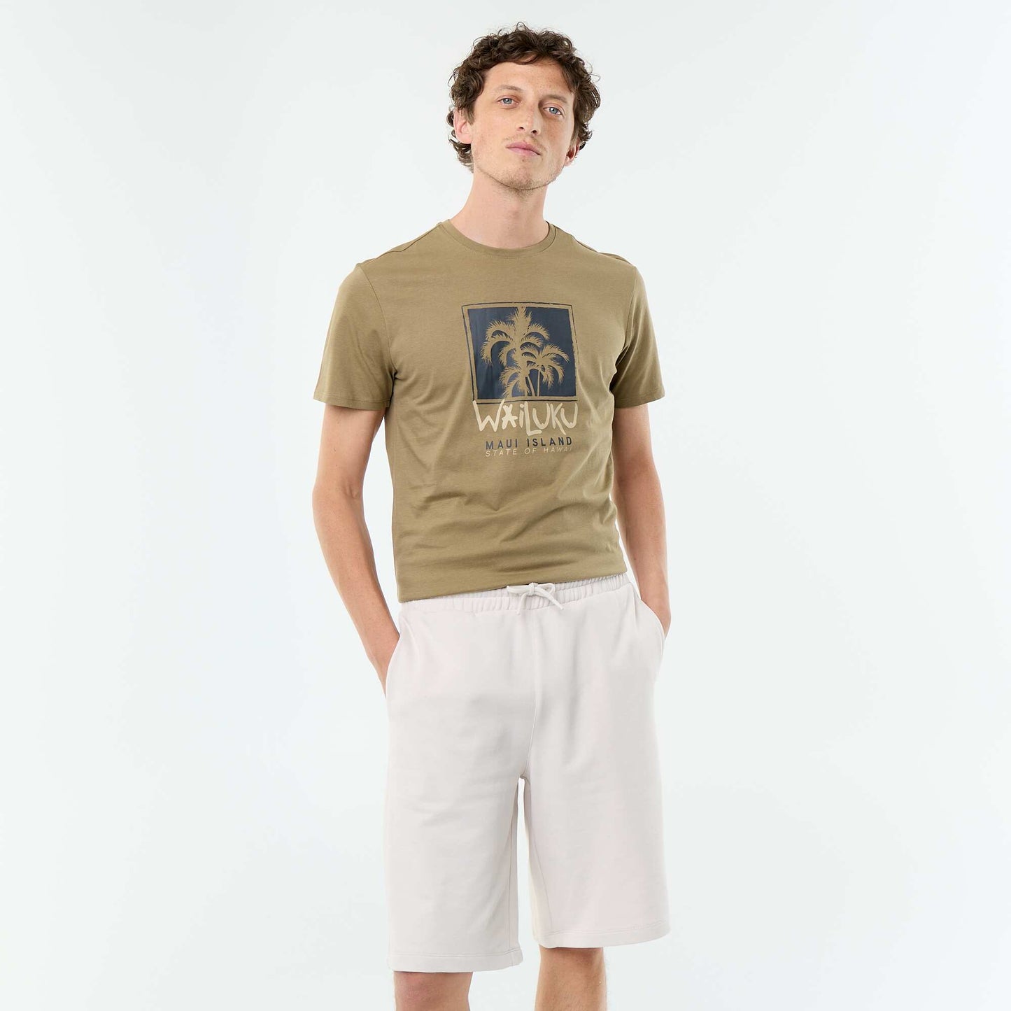 Bermuda en French Terry GRIS
