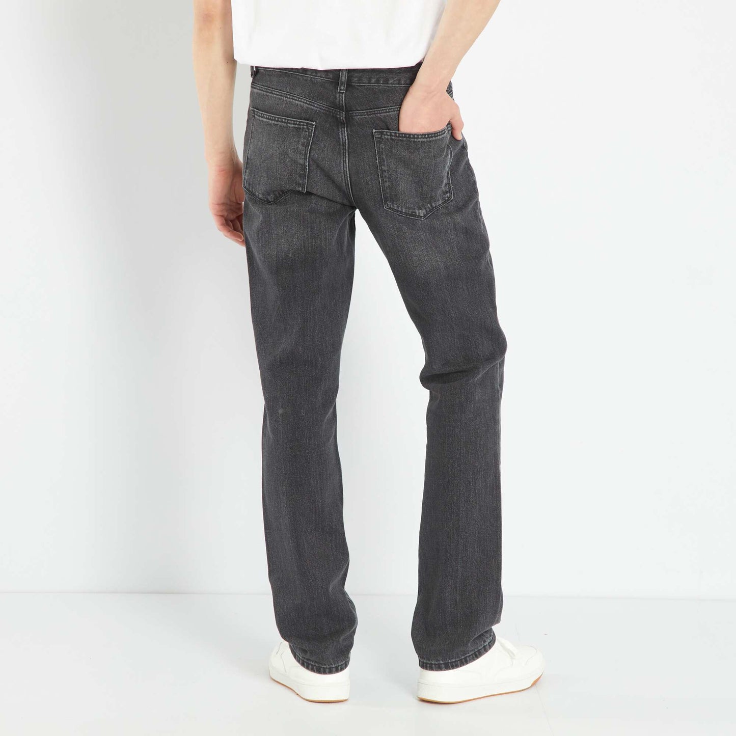 Jean regular L34 Noir gris