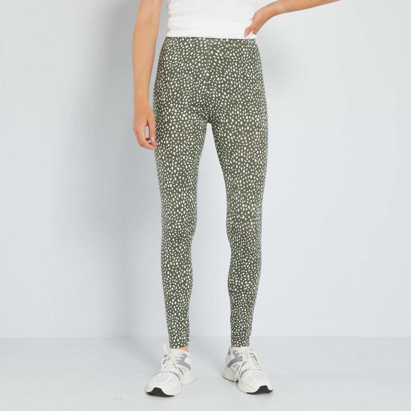 Legging de sport Kaki