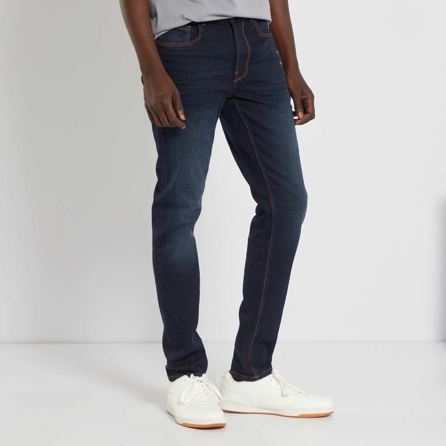 Jean slim L32 bleu indigo