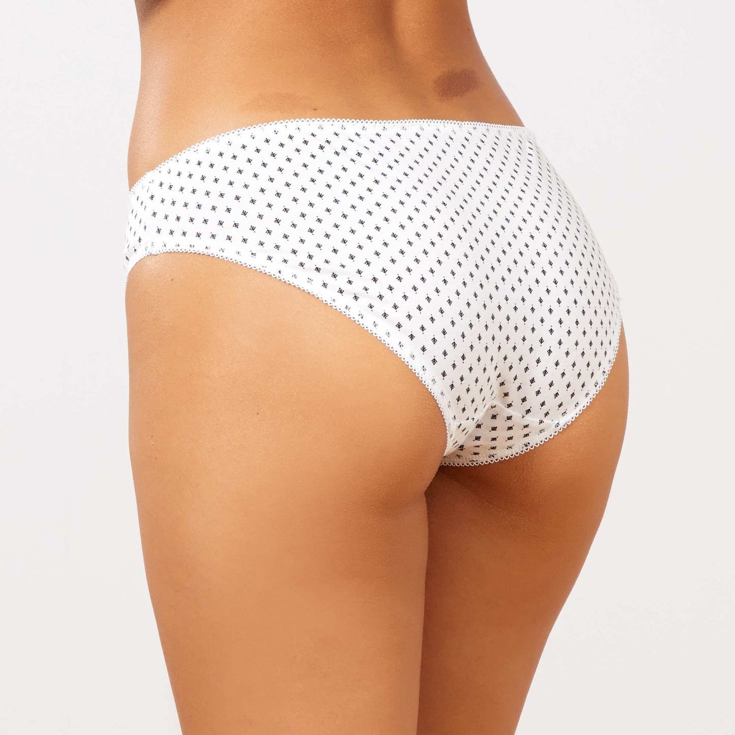 Lot de 3 culottes blanc/noir