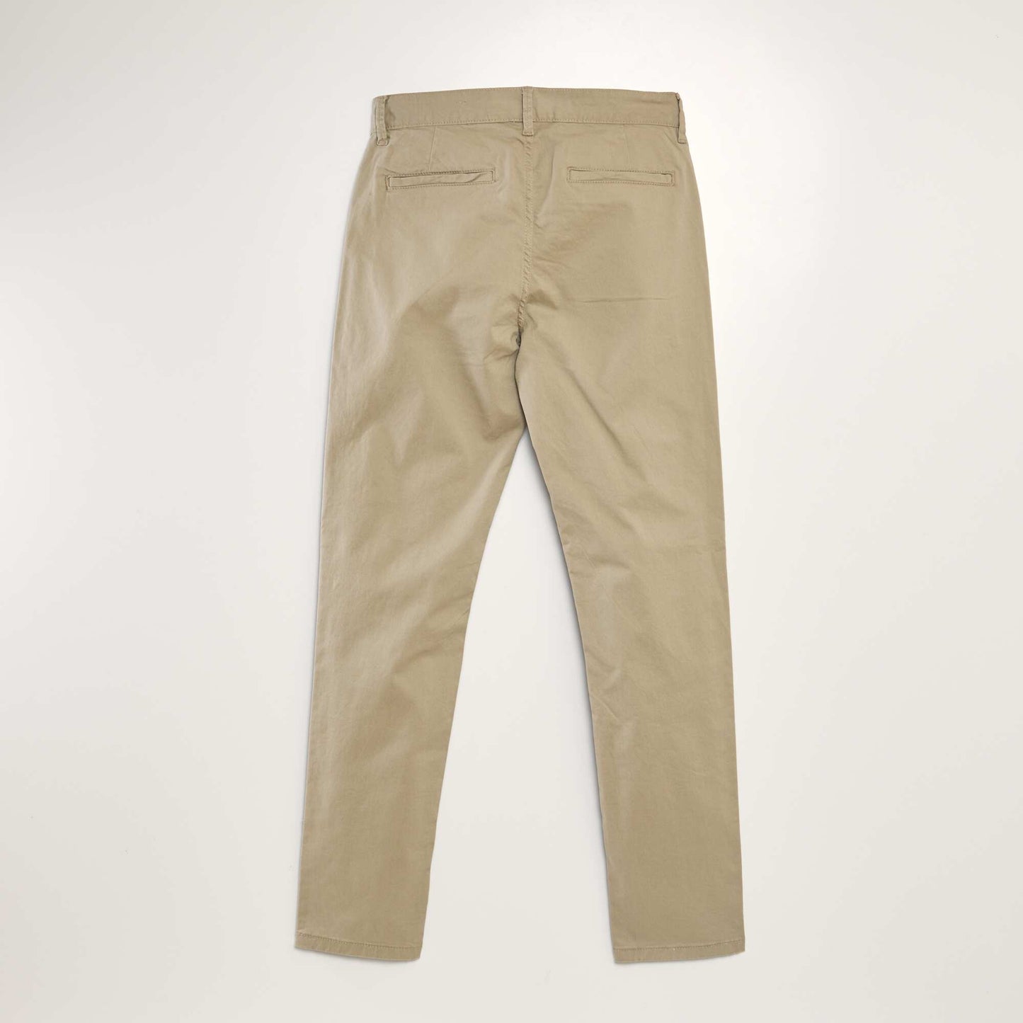 Pantalon chino slim Beige