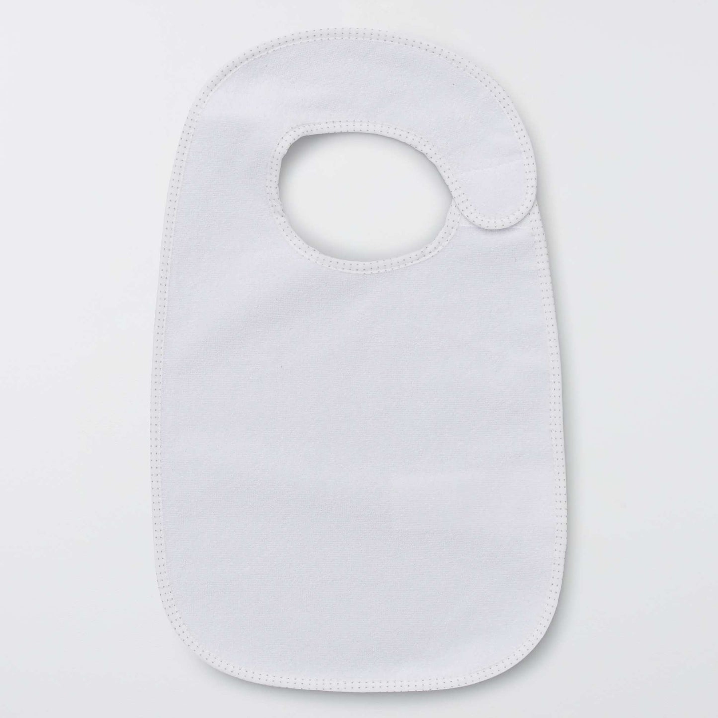 Le lot de 7 bavoirs éponge doublés Marron/blanc