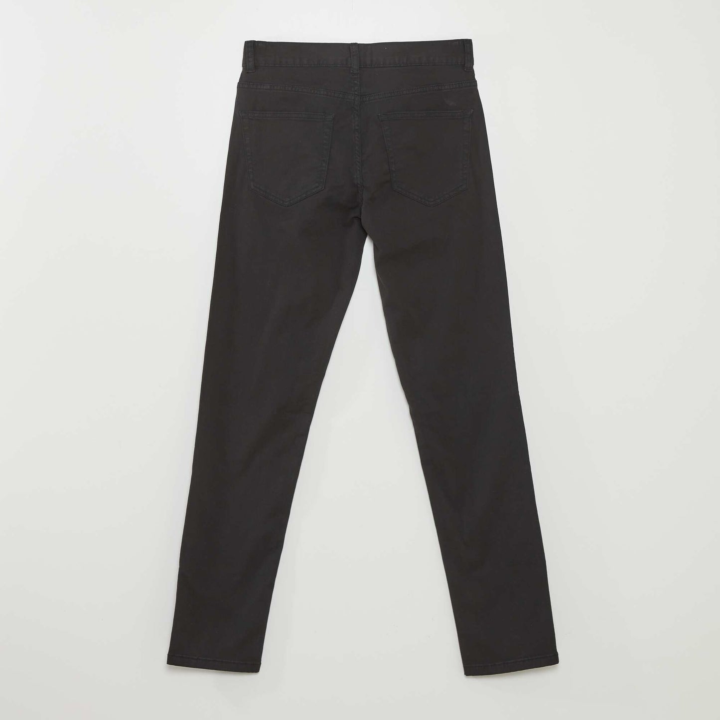 Chino slim 5 poches - L32 noir