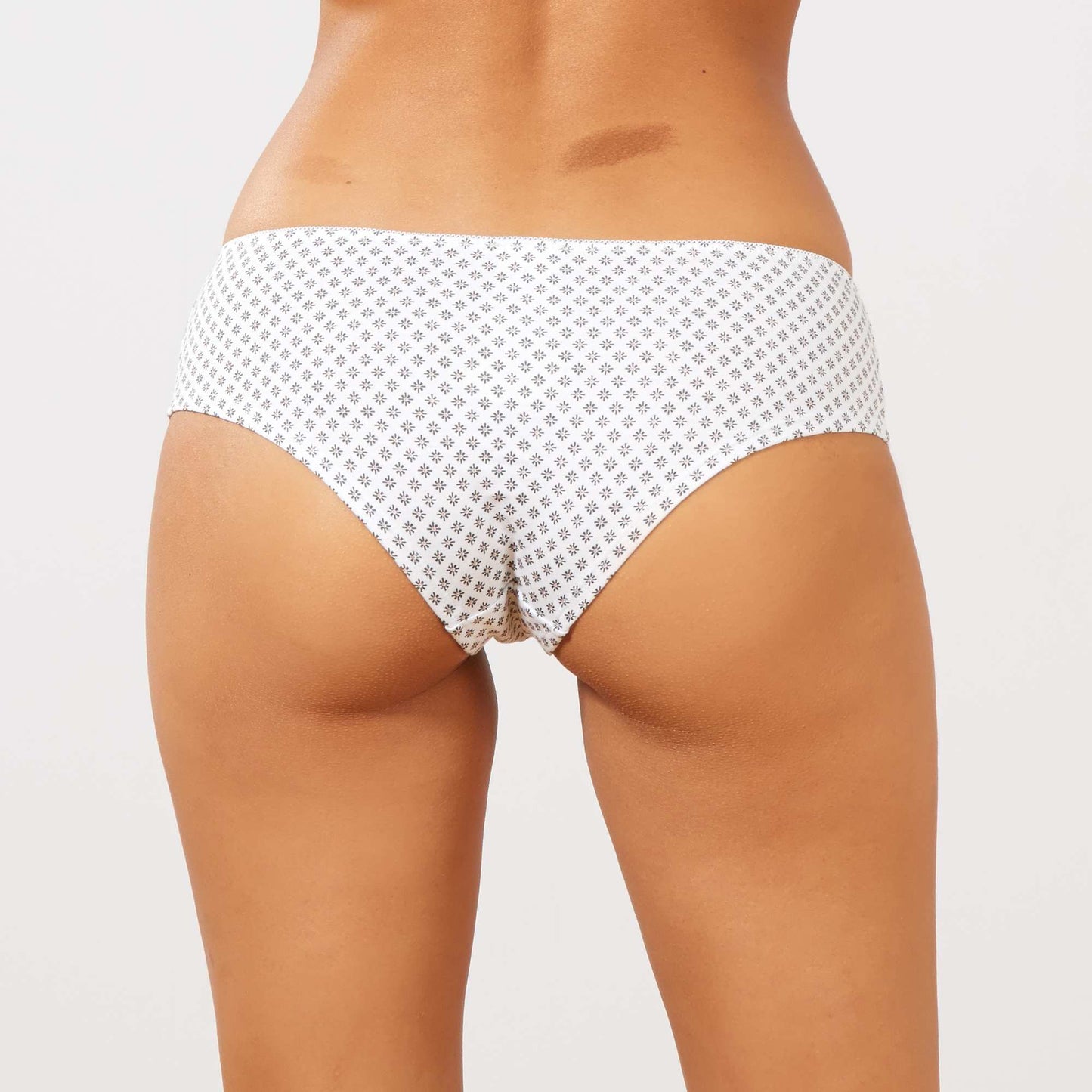 Lot de 3 shorties kaki/blanc