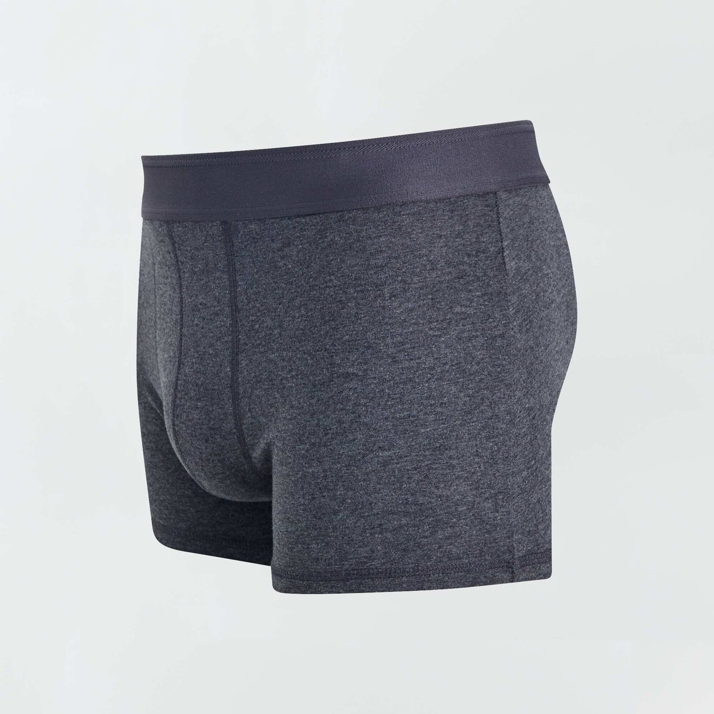 Lot de 3 boxers unis Gris foncé