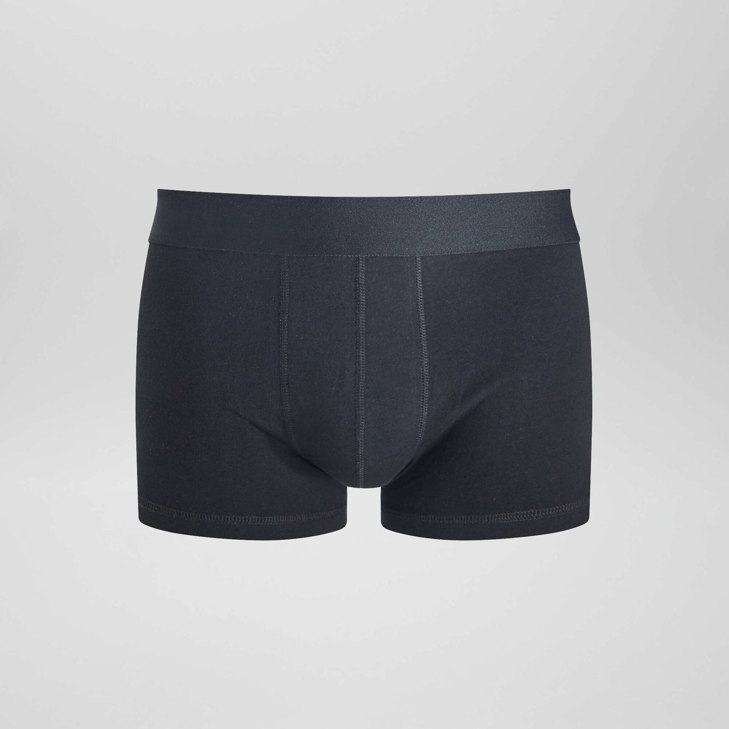 Lot de 3 boxers unis noir