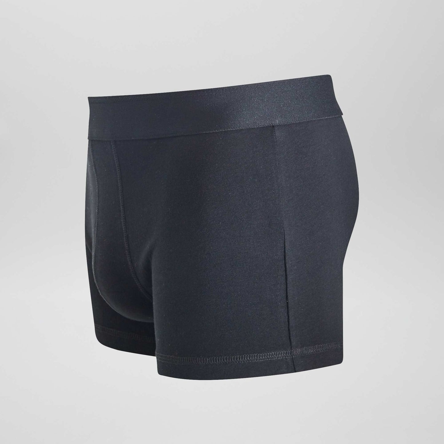 Lot de 3 boxers unis noir