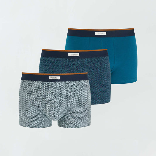 Lot 3 boxers stretch KAKI