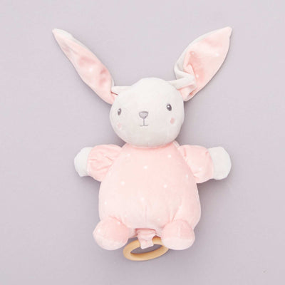 Peluche lapin musicale ROSE