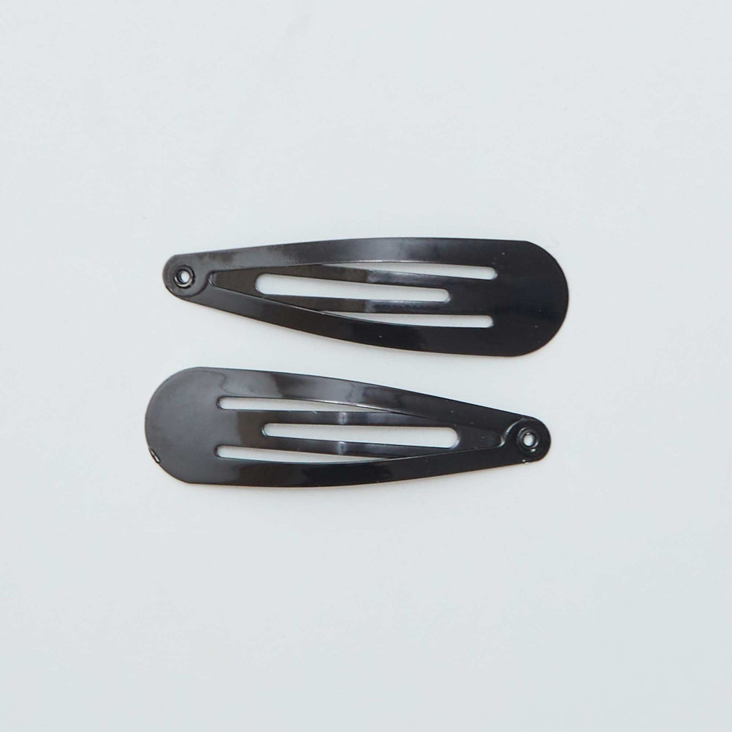 Lot de 6 pinces à cheveux noir
