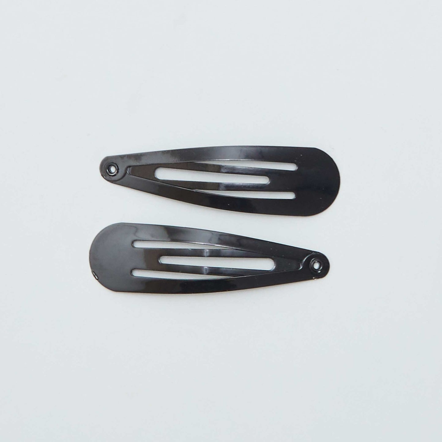 Lot de 6 pinces à cheveux noir