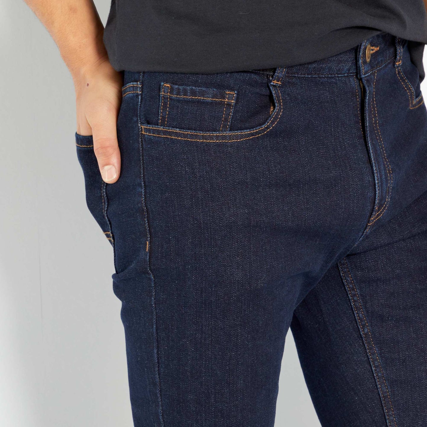 Jean skinny brut Bleu