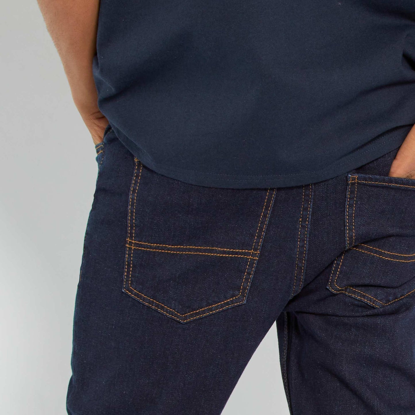 Jean skinny brut Bleu