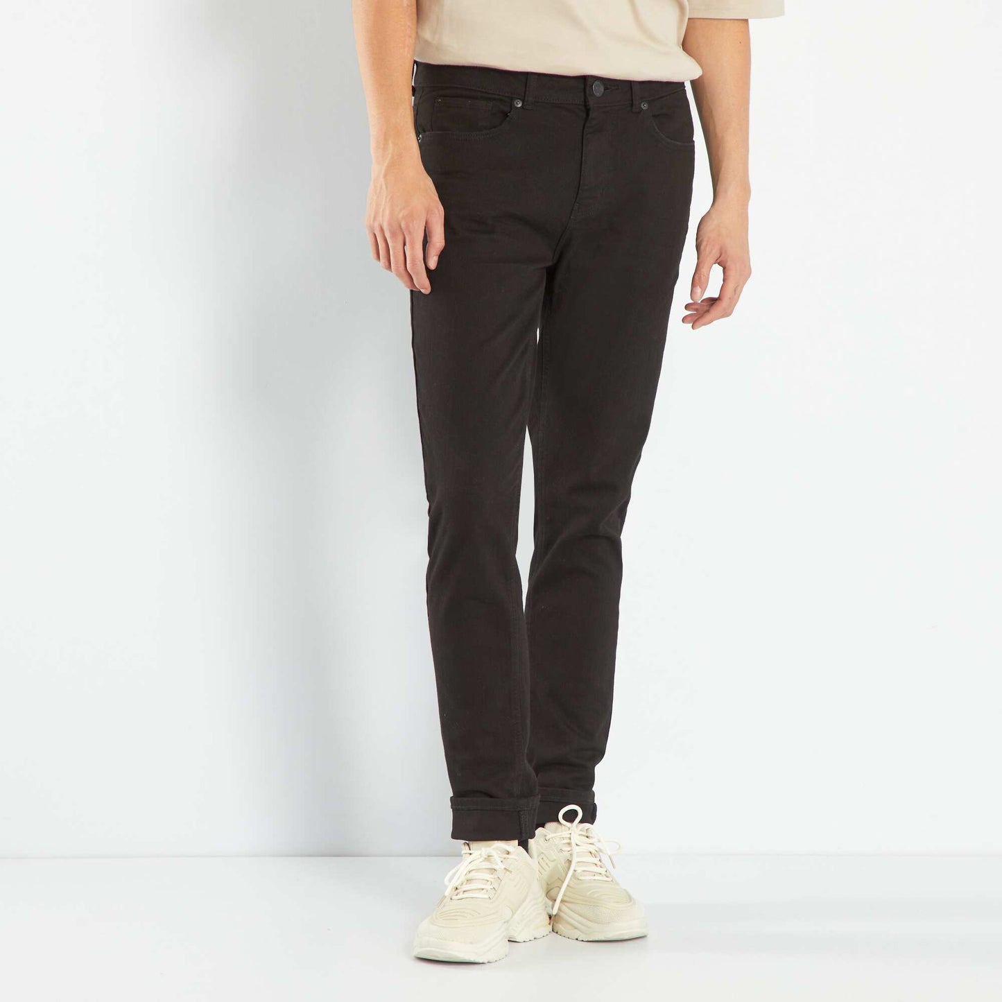 Jean slim stretch noir