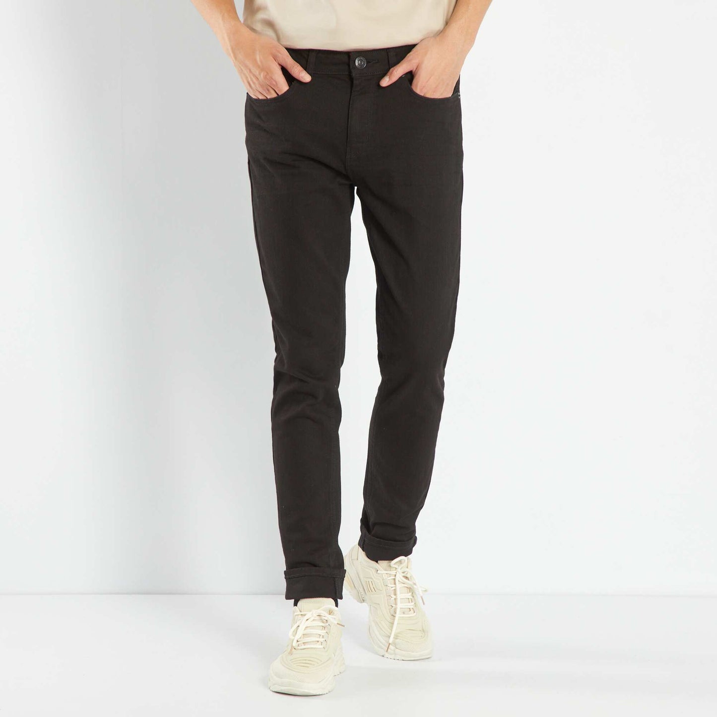 Jean slim stretch noir