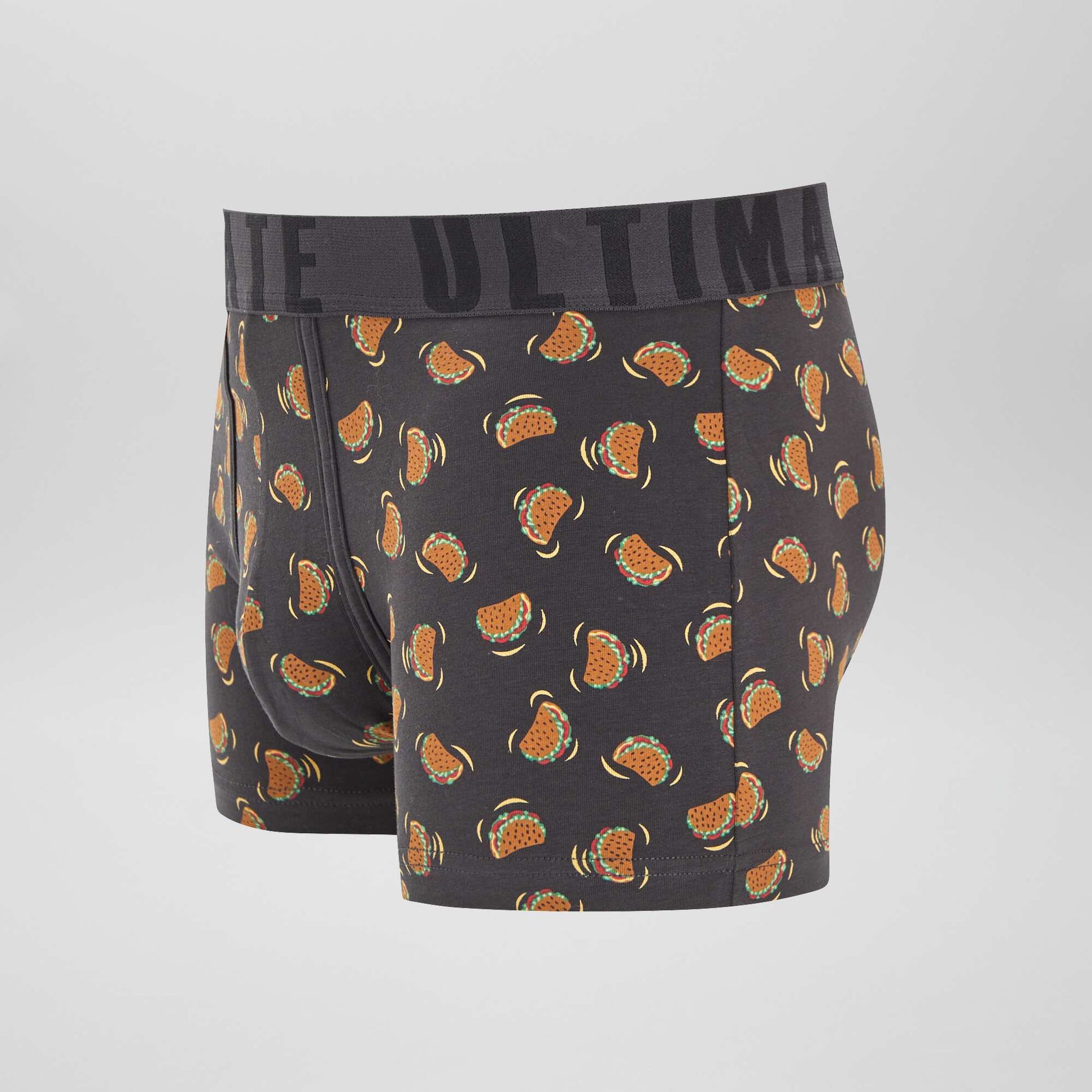 Lot de 3 boxers fantaisie VERT/GRIS