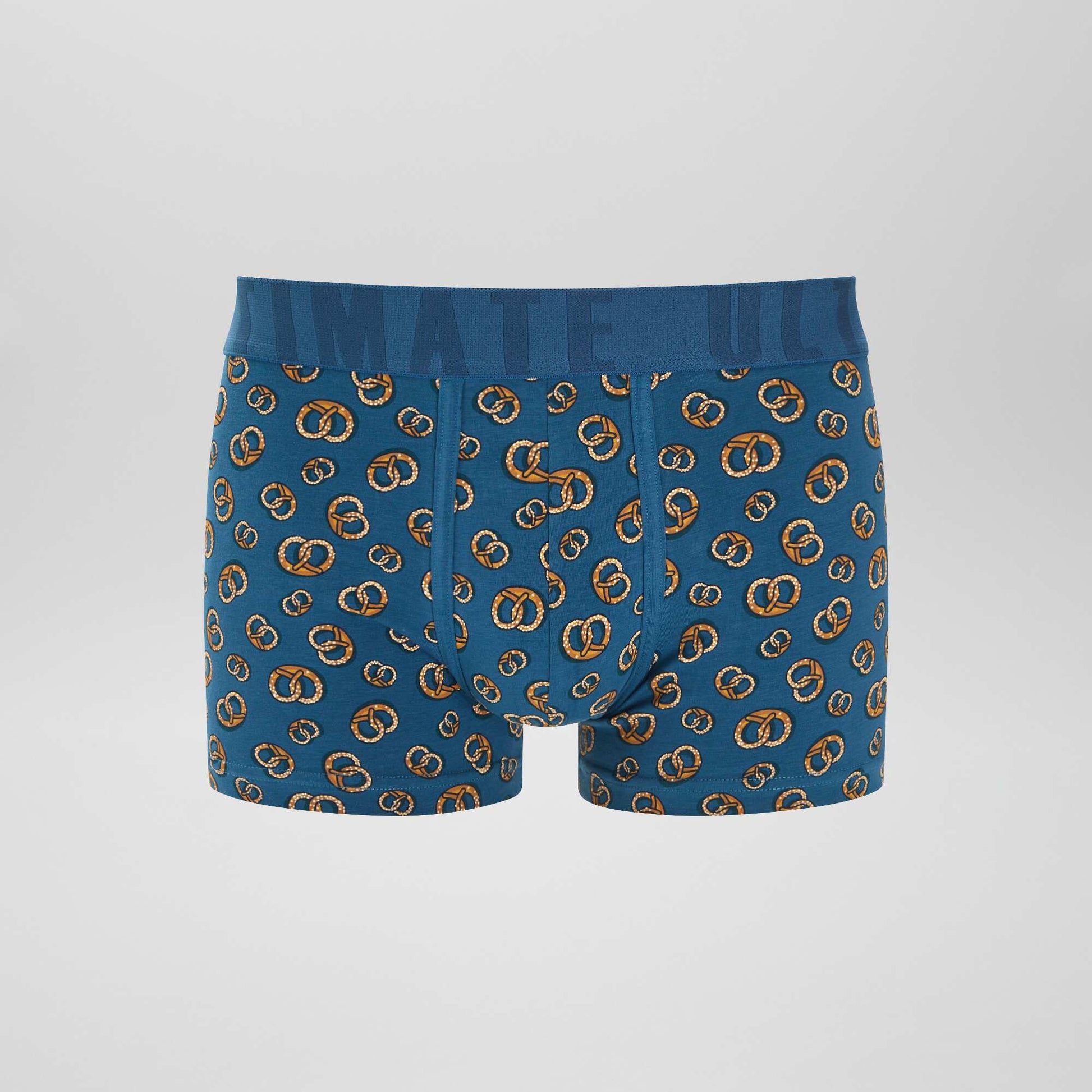 Lot de 3 boxers fantaisie NOIR/BLEU/JAUNE