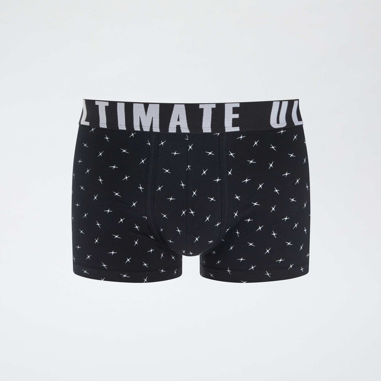 Lot de 3 boxers fantaisie GRIS/NOIR