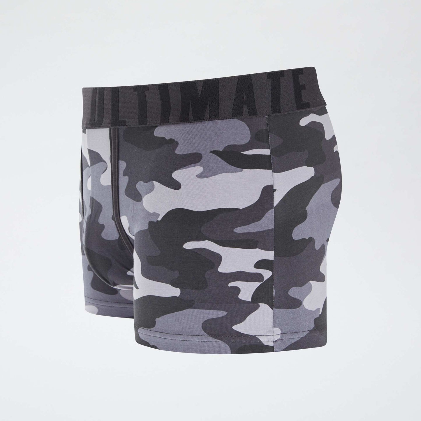 Lot de 3 boxers fantaisie GRIS/NOIR