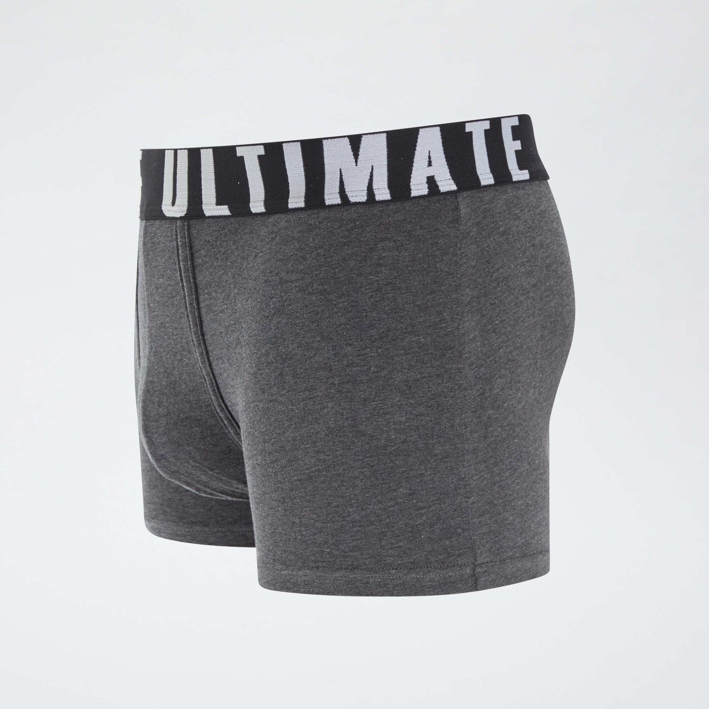 Lot de 3 boxers fantaisie GRIS/NOIR