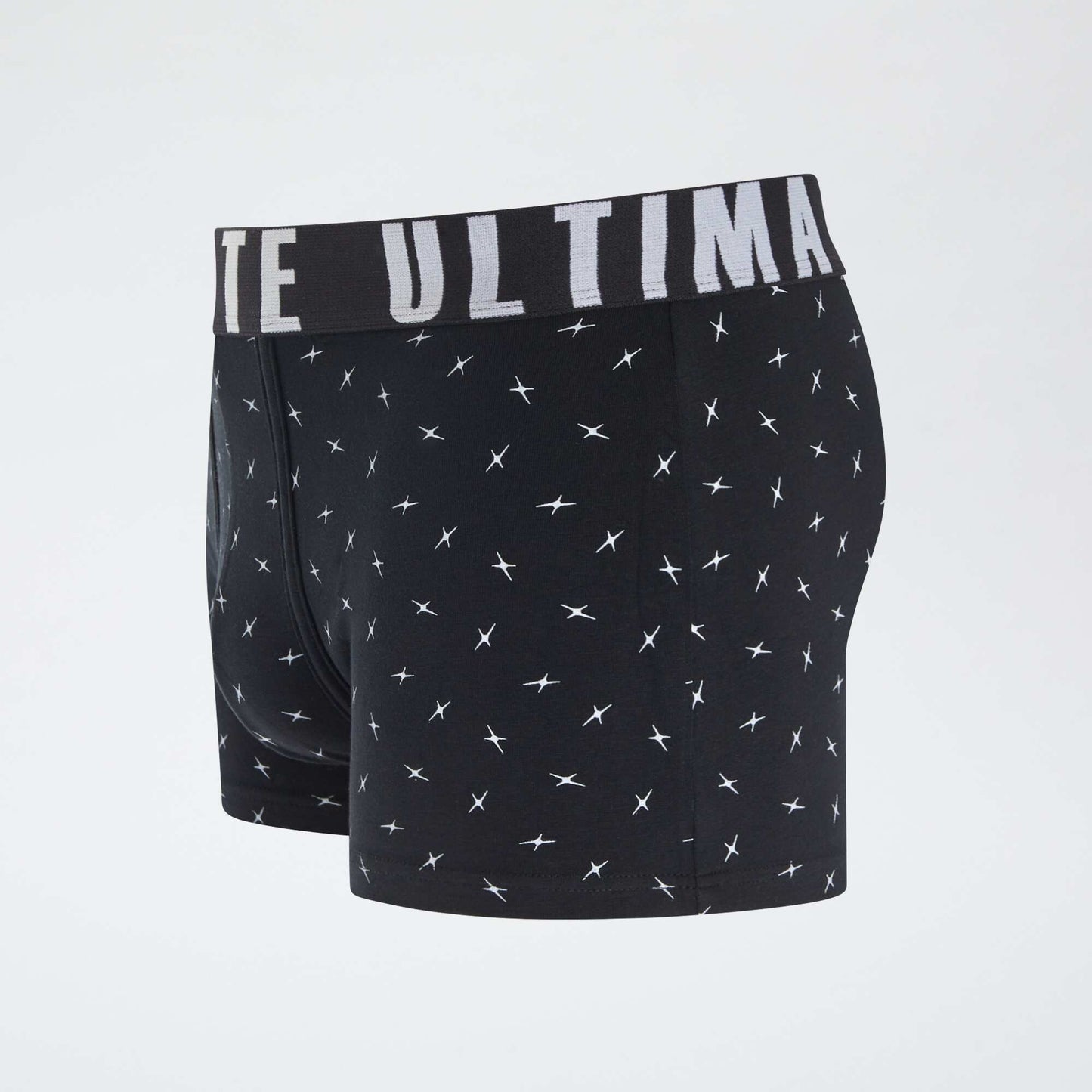 Lot de 3 boxers fantaisie GRIS/NOIR