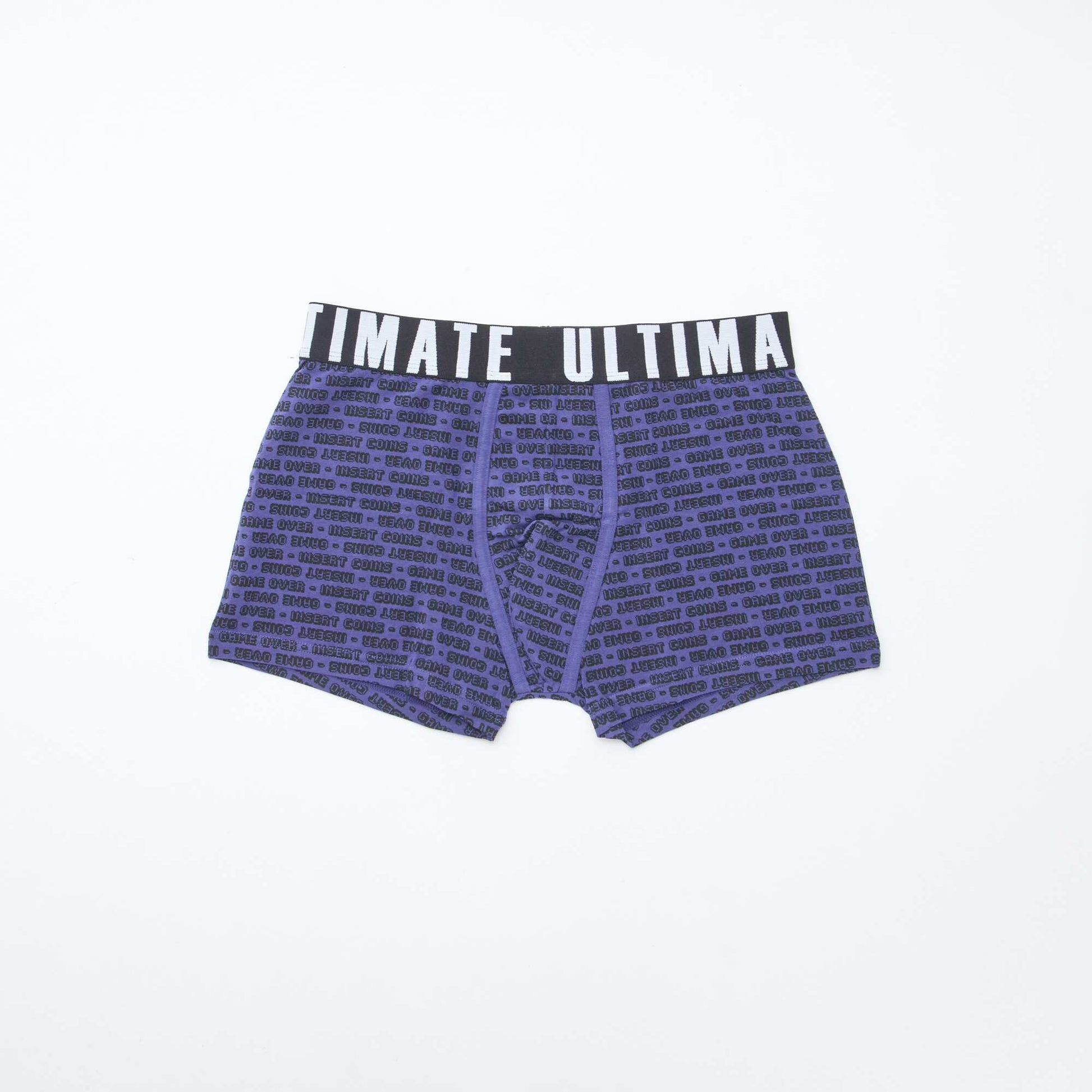 Lot de 3 boxers fantaisie BLEU