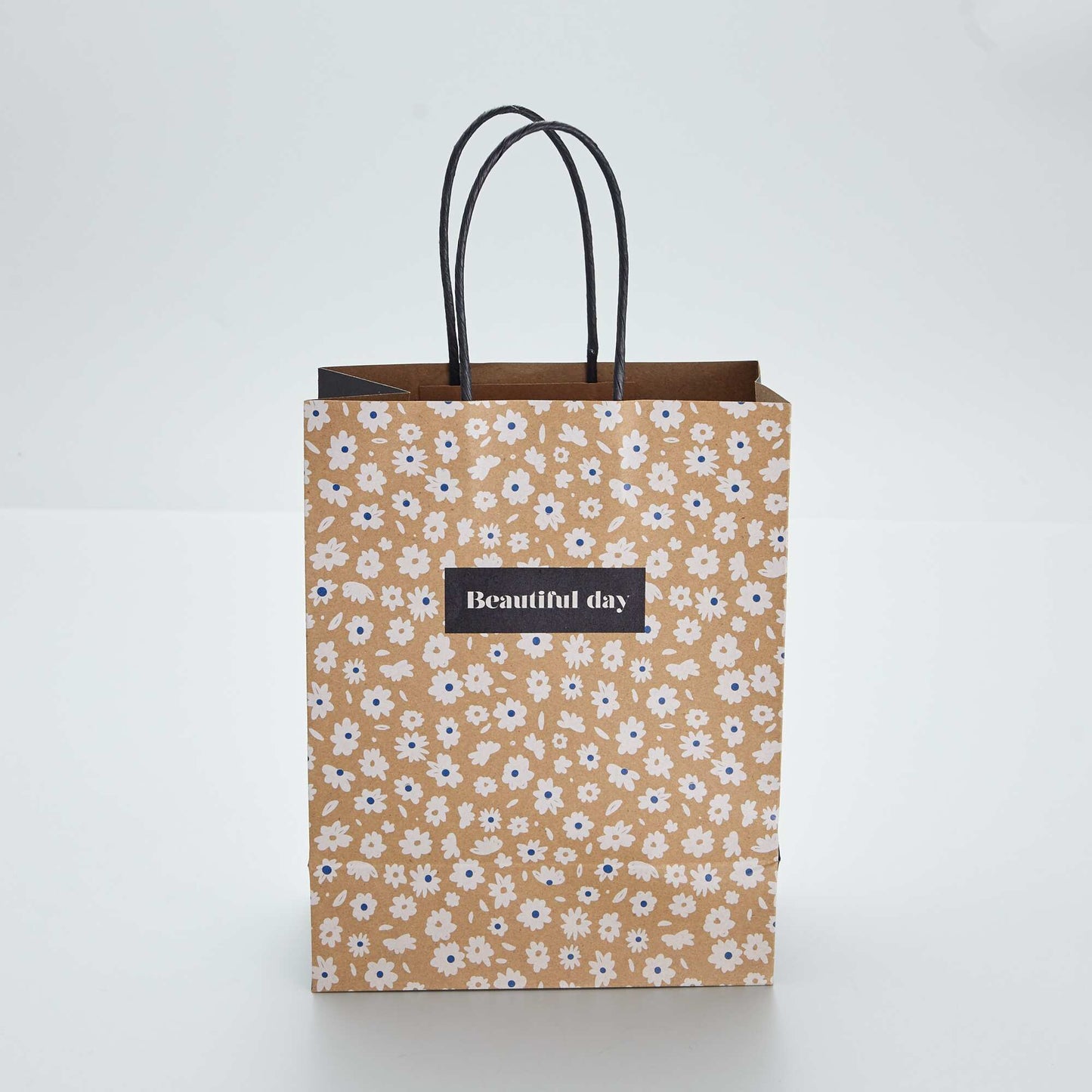 Sac cadeau imprimé imprimé fleurs
