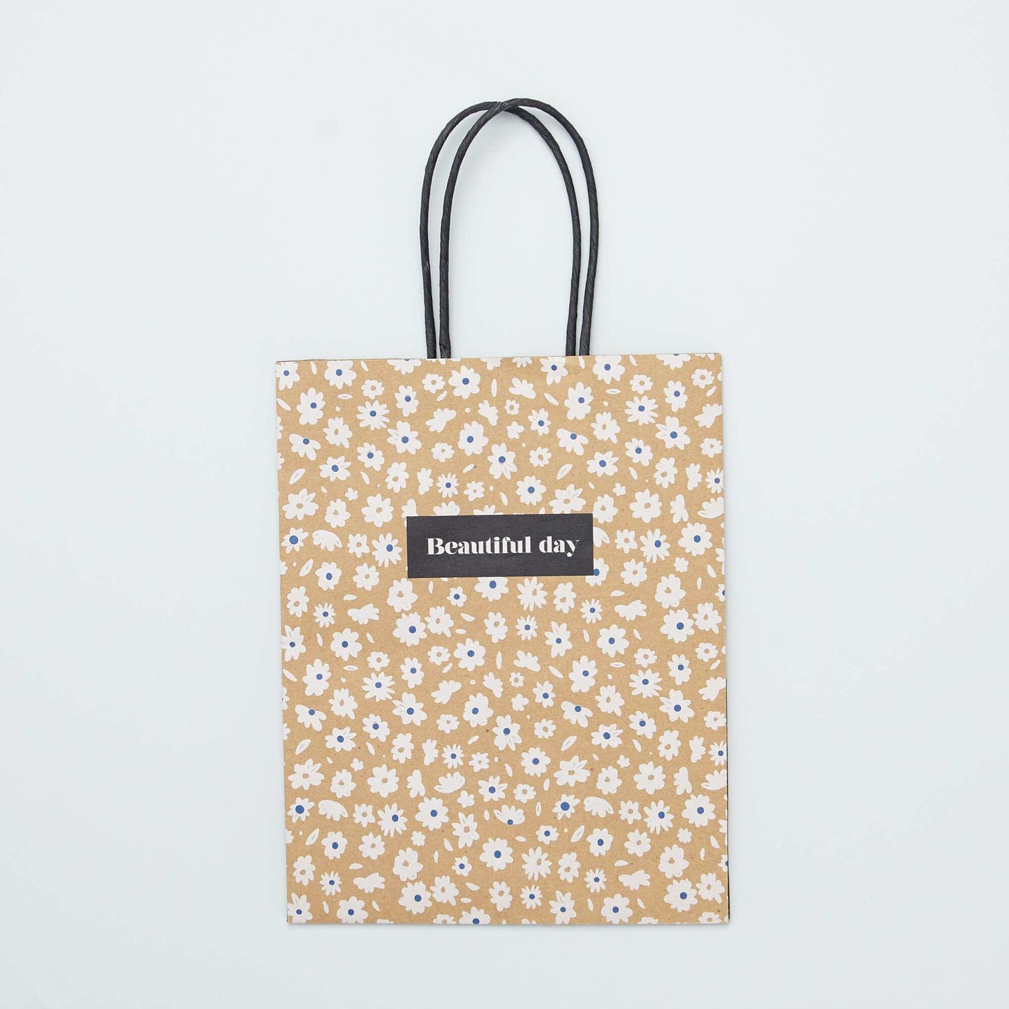 Sac cadeau imprimé imprimé fleurs