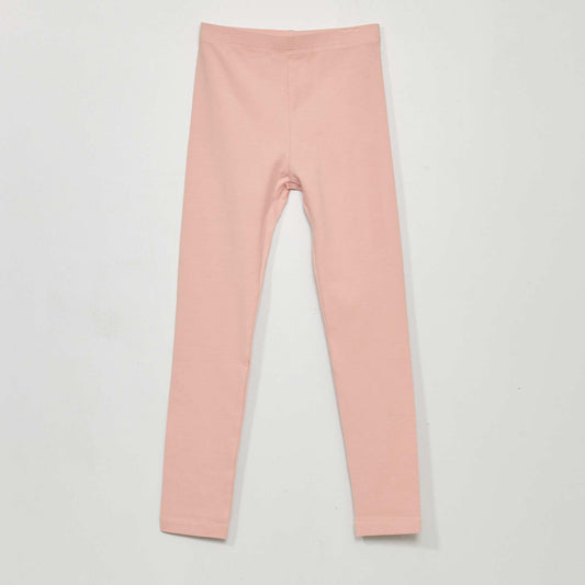 Legging long et stretch rose