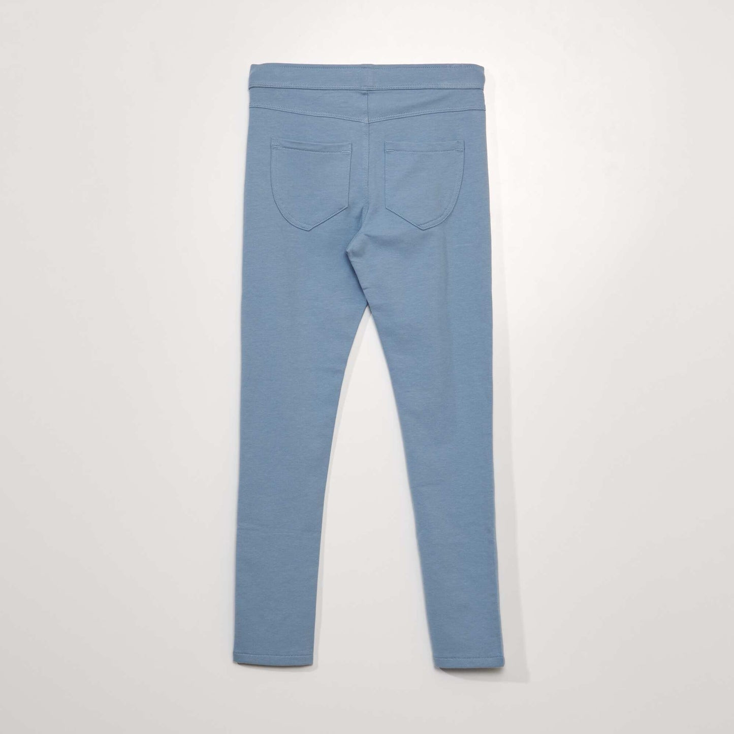 Jegging uni Bleu gris