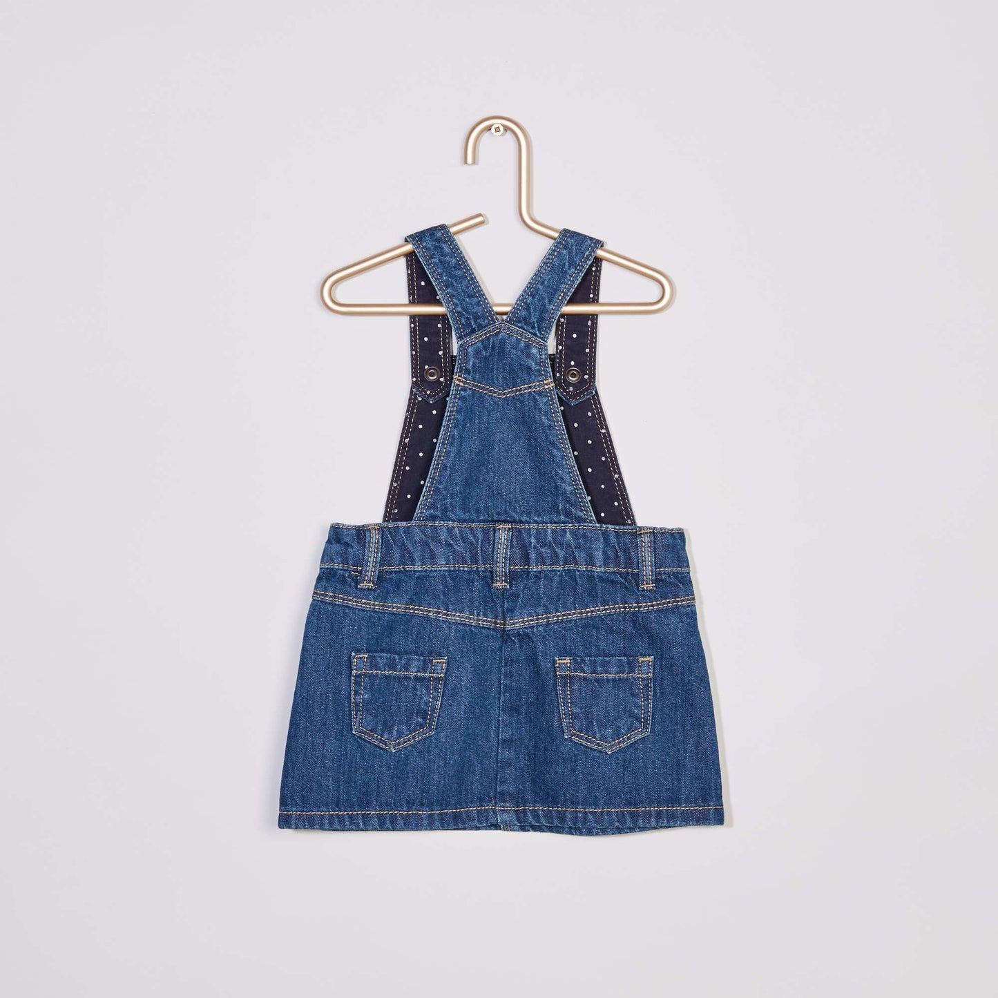 Robe salopette denim