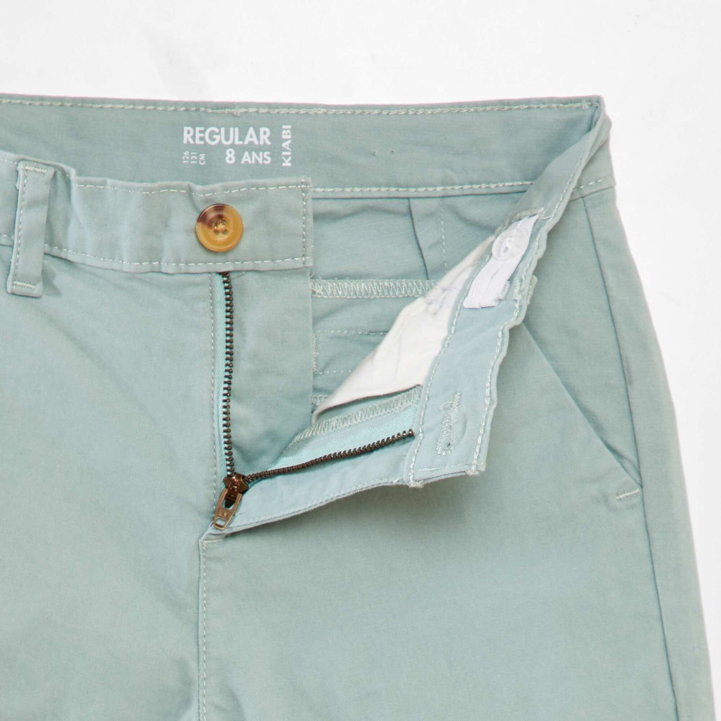 Pantalon chino VERT