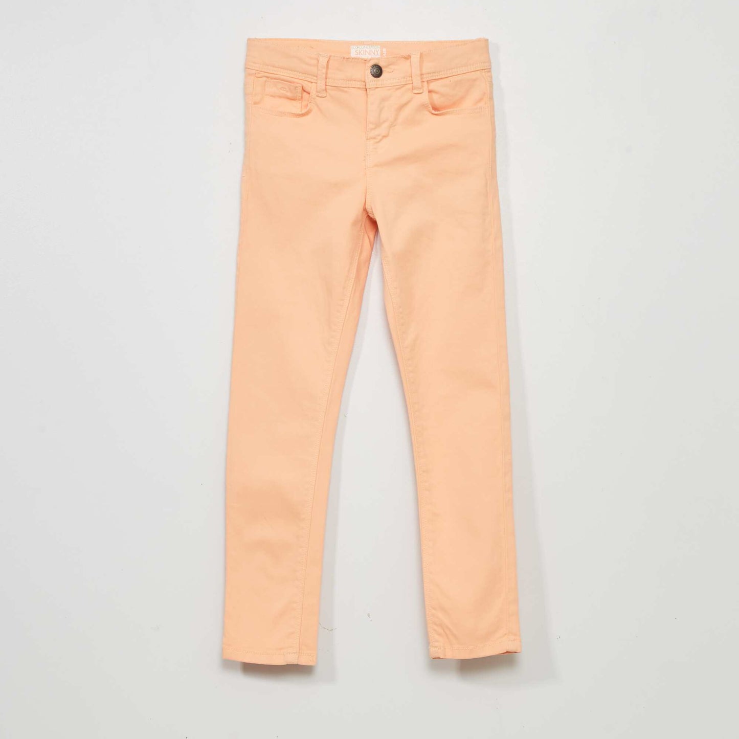 Jean skinny 5 poches ORANGE