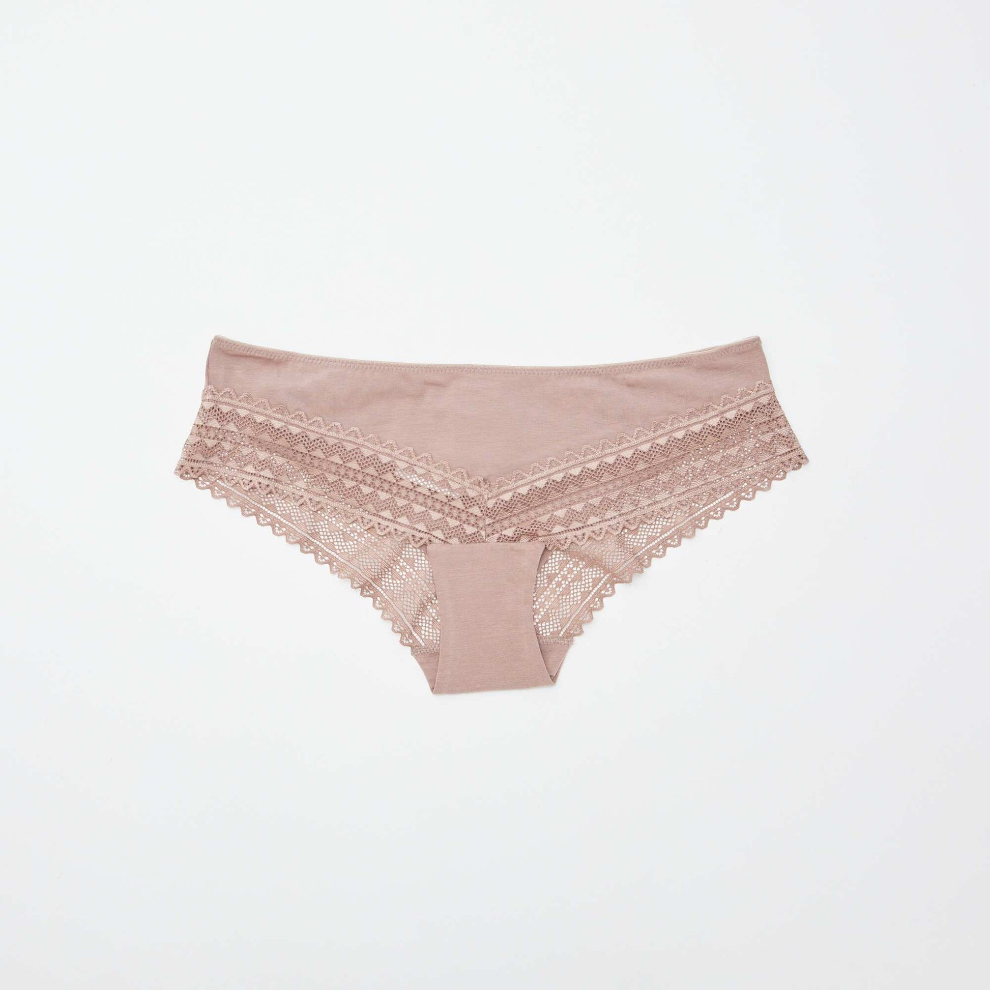 Lot de 3 shorty avec dentelle ROSE