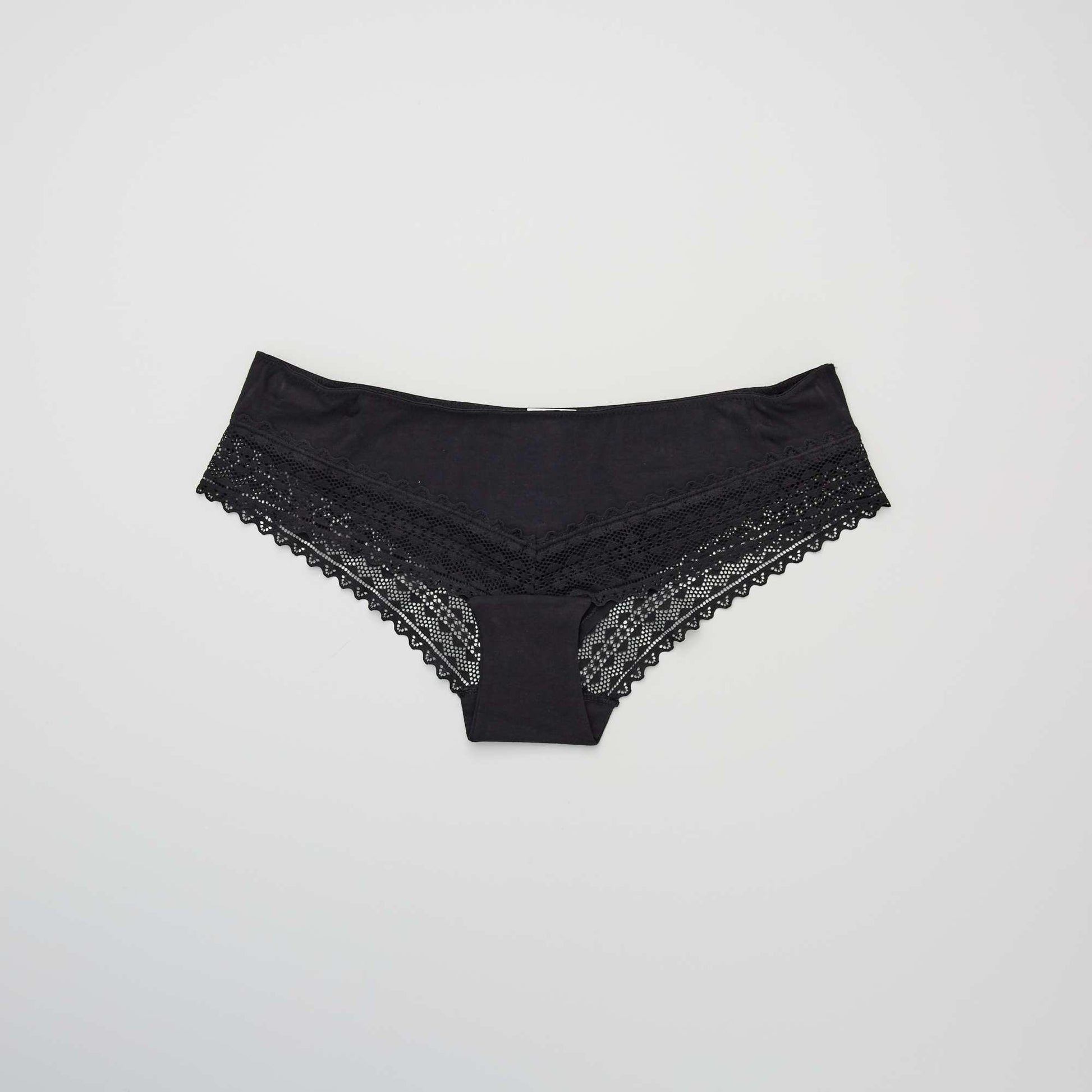 Lot de 3 shorty avec dentelle NOIR