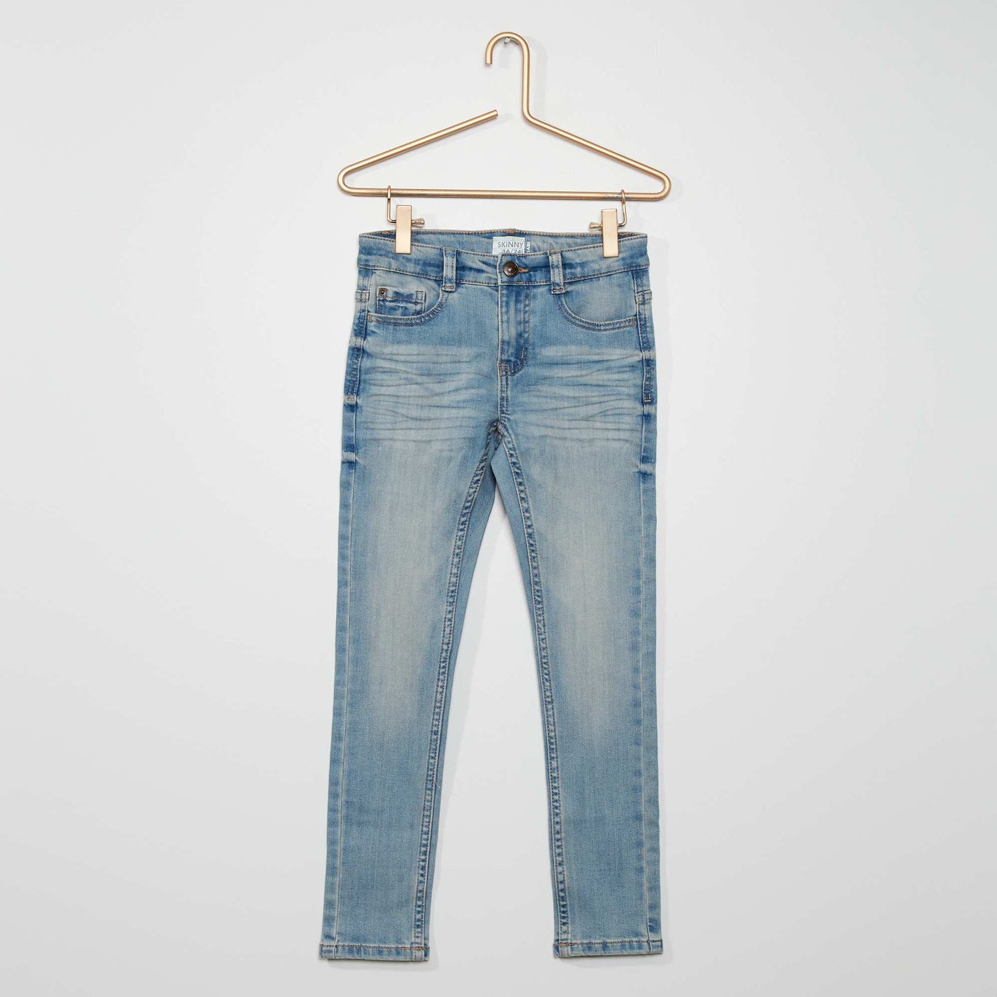 Jean skinny stretch résistant bleu stone